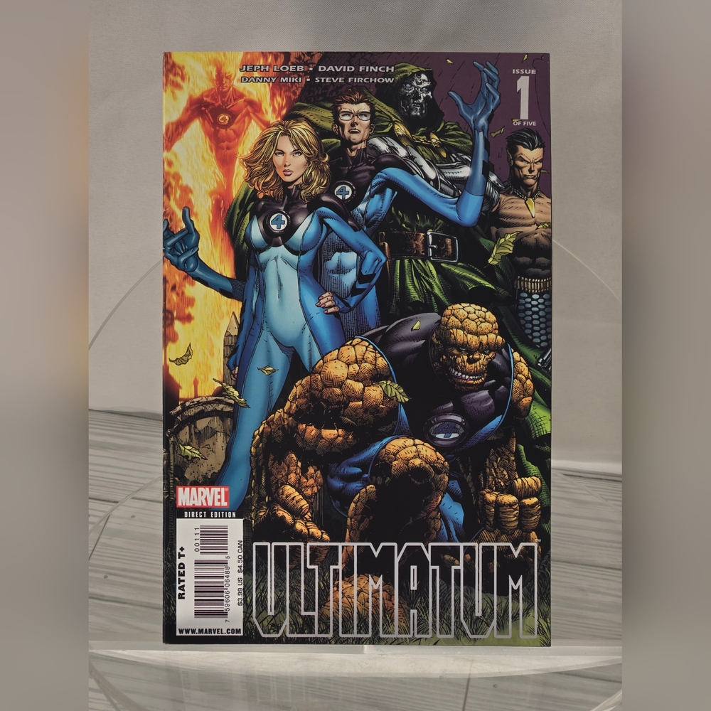 Ultimatum #1 (2008) Marvel Comics, David Finch, Key Issue